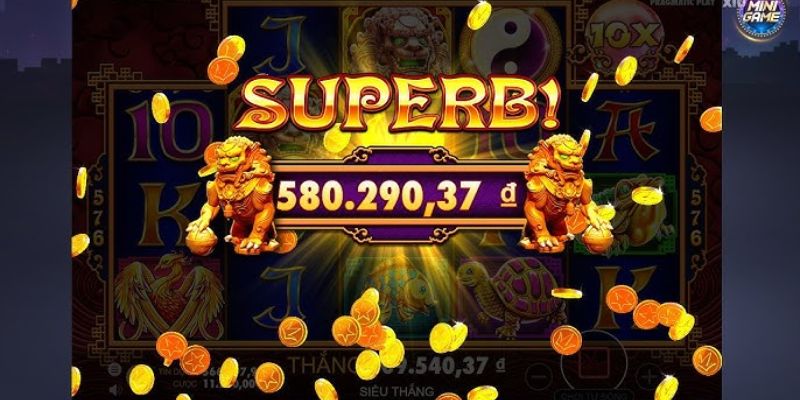 Tựa game slot nổi bật với hình ảnh rồng vàng mạnh mẽ